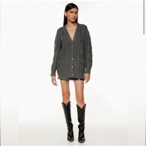 WILFRED Aritzia Alps Cardigan M